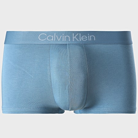 Calvin Klein - Lot De 3 Boxers NB4192 Bleu Beige Chiné Bleu Clair