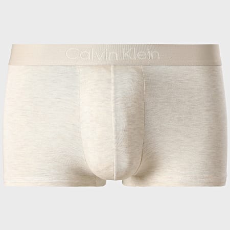 Calvin Klein - Lot De 3 Boxers NB4192 Bleu Beige Chiné Bleu Clair