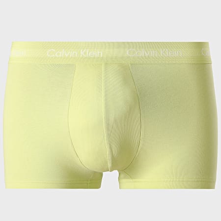 Calvin Klein - Lot De 3 Boxers U2664G Vert Clair Noir Blanc
