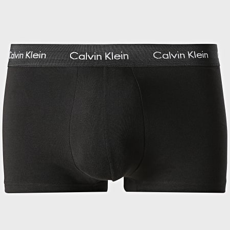 Calvin Klein - Lot De 3 Boxers U2664G Vert Clair Noir Blanc