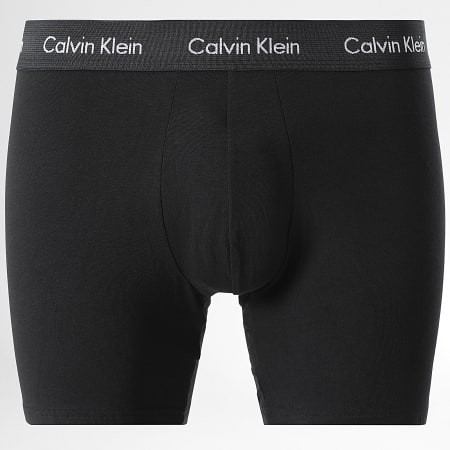 Calvin Klein - Lot De 5 Boxers NB3794A Noir Gris Bleu