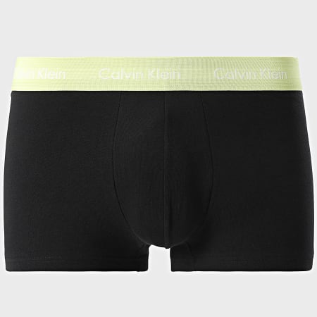 Calvin Klein - Pack de 5 Boxers NB2734A Negro Rojo Verde Azul