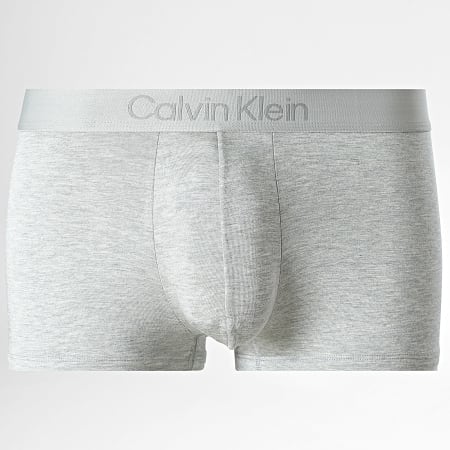 Calvin Klein - Lot De 3 Boxers NB4192 Vert Kaki Gris Chiné Noir