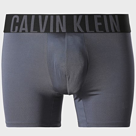 Calvin Klein - Lot De 3 Boxers NB3612A Rouge Bleu Clair Gris Anthracite