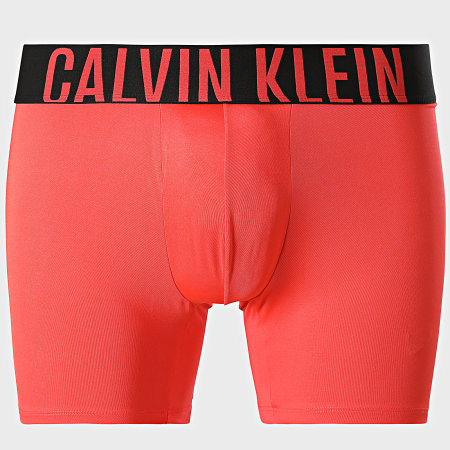 Calvin Klein - Lot De 3 Boxers NB3612A Rouge Bleu Clair Gris Anthracite