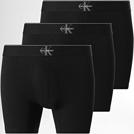 Calvin Klein - Lot De 3 Boxers NB4473 Noir