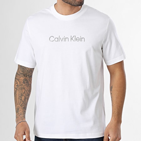 Calvin Klein - T-Shirt Graphic LF813 Light Beige Silver - Ryses