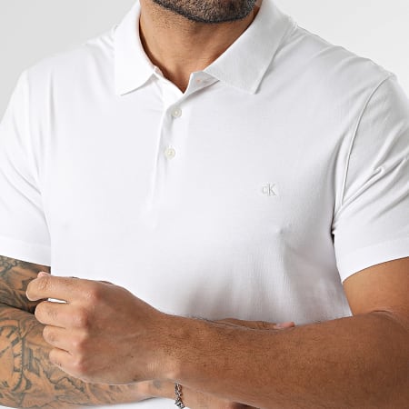 Calvin Klein - Polo Manches Courtes LF200 Blanc