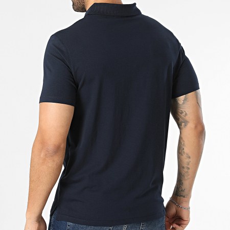 Calvin Klein - Polo Manches Courtes LF200 Bleu Marine