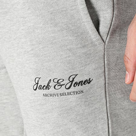 Jack And Jones - Pantalon Jogging Gordon Archive Gris Chiné