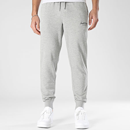 Jack And Jones - Pantalon Jogging Gordon Archive Gris Chiné