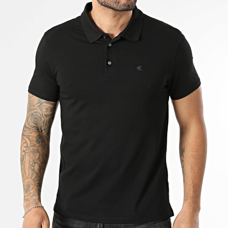 Calvin Klein - Polo Manches Courtes LF200 Noir