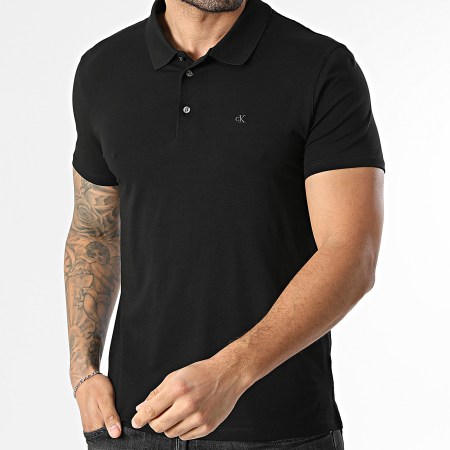 Calvin Klein - Polo Manches Courtes LF200 Noir