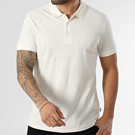 Tiffosi - Polo Manches Courtes Manning 10050806 Beige