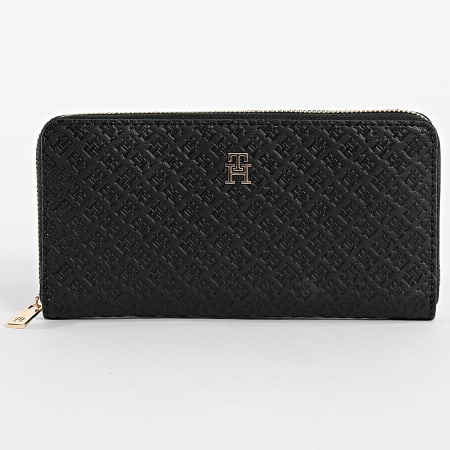 Tommy Hilfiger - Portefeuille Femme Icon Large 8482 Noir