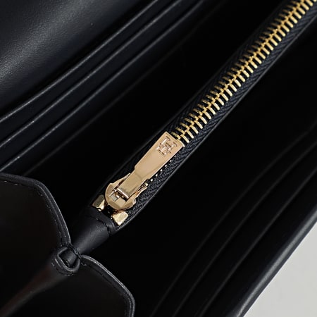 Tommy Hilfiger - Portefeuille Femme Icon Large Flap 8656 Bleu Marine