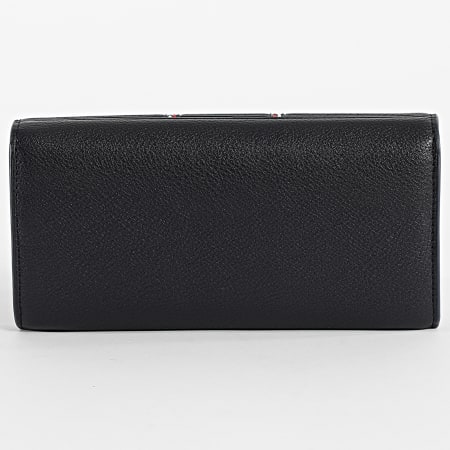 Tommy Hilfiger - Portefeuille Femme Icon Large Flap 8656 Bleu Marine