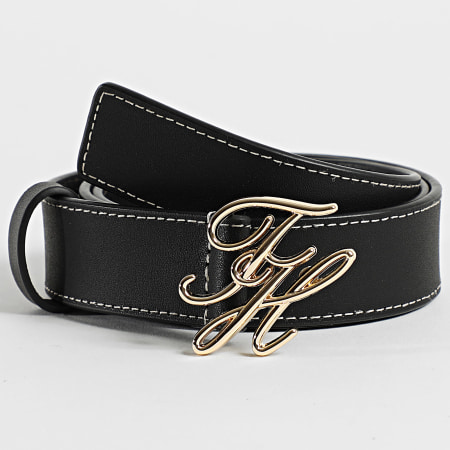 Tommy Hilfiger - Cinturón Mujer Script 3.0 8568 Negro