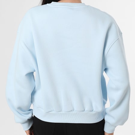 Tommy Hilfiger - Sweat Crewneck Femme Corp Logo 7831 Bleu Clair