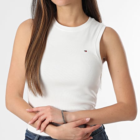 Tommy Hilfiger - Débardeur Slim Femme Cody 7806 Beige Clair