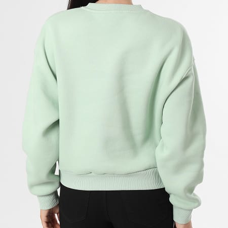 Tommy Hilfiger - Sweat Crewneck Femme Corp Logo 7831 Vert Clair