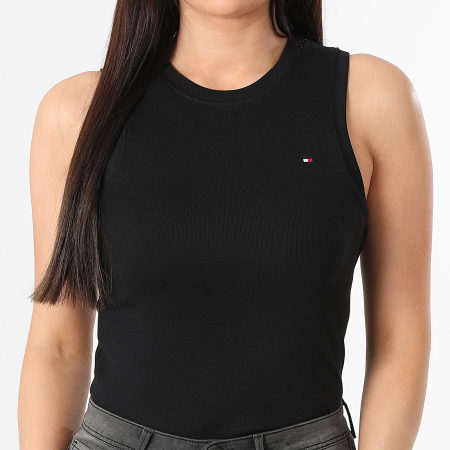 Tommy Hilfiger - Débardeur Slim Femme Cody 7806 Noir