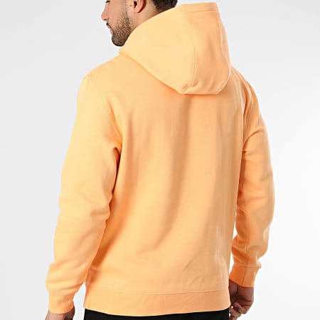 Tommy Jeans - Sweat Capuche Flag 0742 Orange Clair
