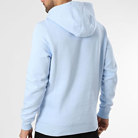 Tommy Jeans - Sweat Capuche Flag 0742 Bleu Clair