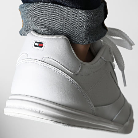 Tommy Hilfiger - Baskets Lopro Cup Leather 5677 White