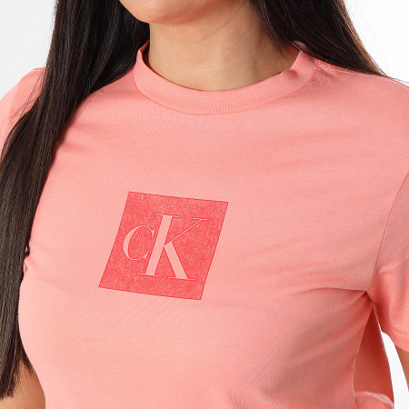 Calvin Klein - Tee Shirt Femme 819G Rose