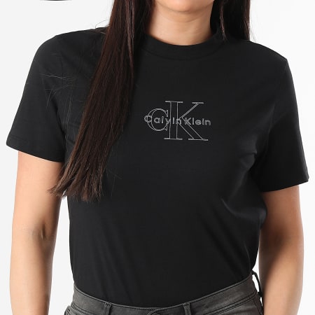 Calvin Klein - Tee Shirt Femme 7C912 Noir