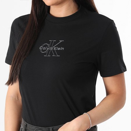 Calvin Klein - Tee Shirt Femme 7C912 Noir