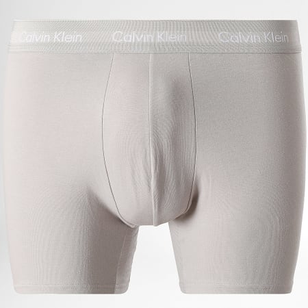 Calvin Klein - Lot De 3 Boxers NB1770A Noir Gris Bleu Roi