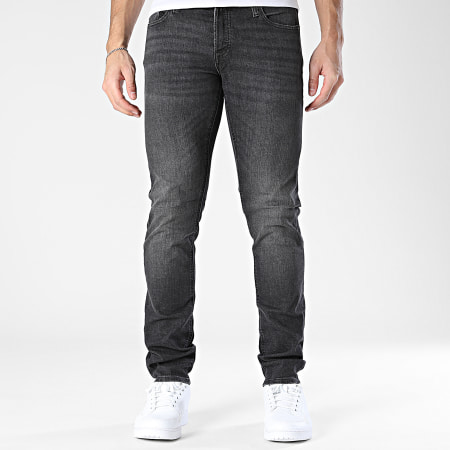 Jack And Jones - Lot De 2 Jeans Slim Glenn Original Noir Bleu Denim