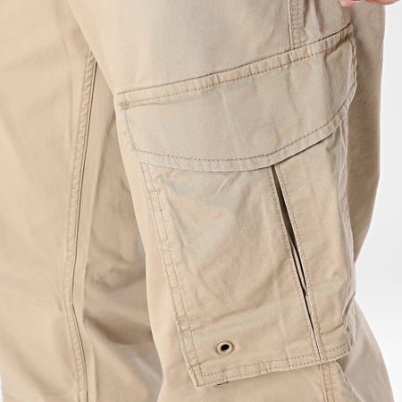 Jack And Jones - Pantalon Cargo Relaxed Fit Kane Noah Beige
