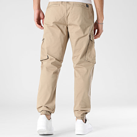 Jack And Jones - Pantalon Cargo Relaxed Fit Kane Noah Beige