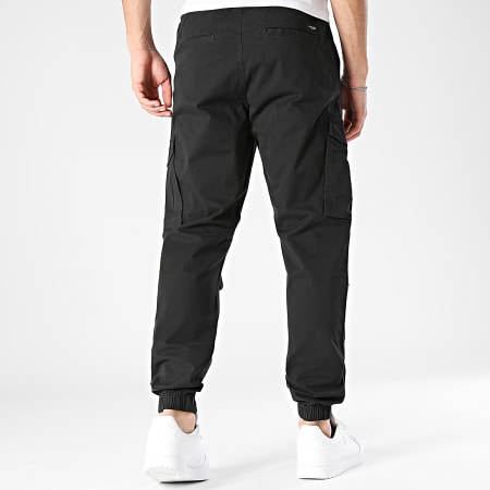 Jack And Jones - Pantalon Cargo Relaxed Fit Kane Noah Noir