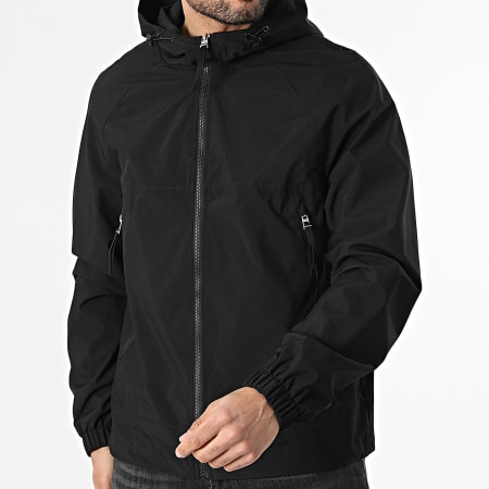 Only And Sons - Veste Capuche Zippée Sean Life Noir