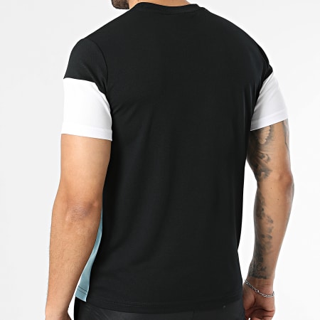 Sergio Tacchini - Ensemble Tee Shirt Et Jogging Prave Termoli 40845 41559 Noir Bleu Clair Blanc