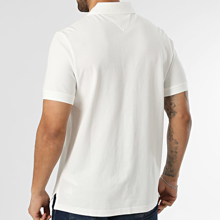 Tommy Jeans - Polo Manches Courtes Regular Fit Essential 2711 Beige Clair