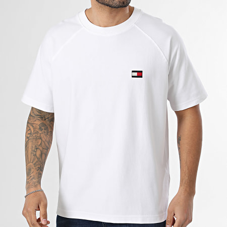 Tommy Hilfiger - Tee Shirt Flag Elevated 2396 Blanc