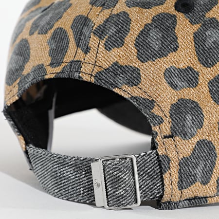 Adidas Originals - Casquette Leo JW8034 Camel Noir Léopard