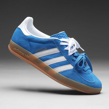 Adidas Originals - Baskets Gazelle Indoor JI2061 Blue Bird Footwear White Gum 2 X Superlaced