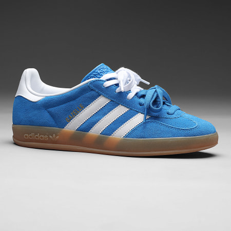 Adidas Originals - Baskets Gazelle Indoor JI2061 Blue Bird Footwear White Gum 2 X Superlaced