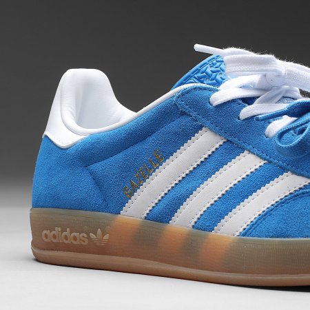 Adidas Originals - Baskets Gazelle Indoor JI2061 Blue Bird Footwear White Gum 2 X Superlaced