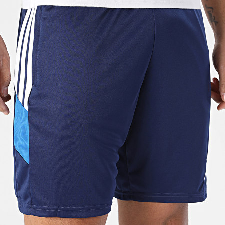 Adidas Sportswear - Short Jogging A Bandes Tiro Essential KH3210 Bleu Marine