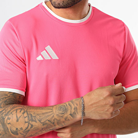 Adidas Sportswear - Tee Shirt Entrada 26 Jersey KE9839 Rose Fluo