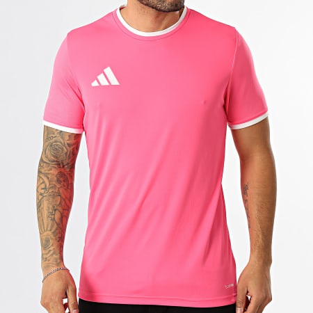 Adidas Sportswear - Tee Shirt Entrada 26 Jersey KE9839 Rose Fluo