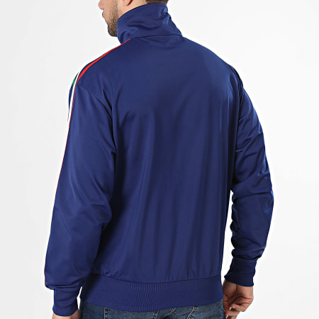 Adidas Originals - Veste Zippée A Bandes Firebird KD3846 Bleu Marine