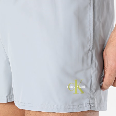 Calvin Klein - Short De Bain Drawstring Waistband 1046 Gris Clair